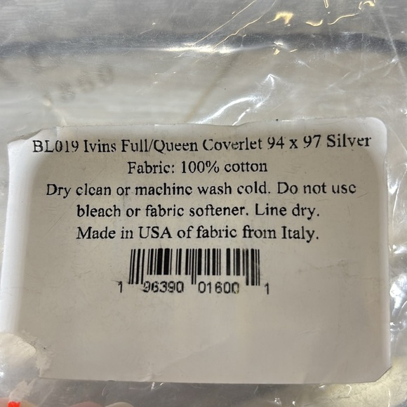 MATOUK Ivins Coverlet, Full/Queen - Exclusive - Picture 2 of 3